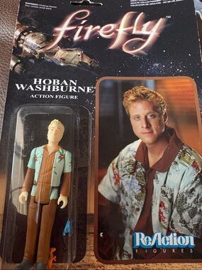 Firefly Hoban Washburne ReAction Figure - Light Blue & Brown